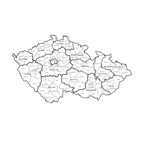 Obce a města České republiky